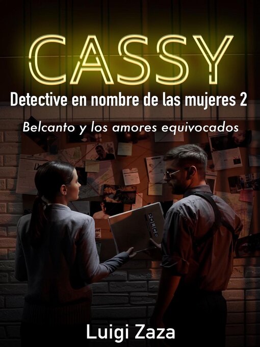 Title details for Cassy, Detective en nombre de las mujeres by Luigi Zaza - Available